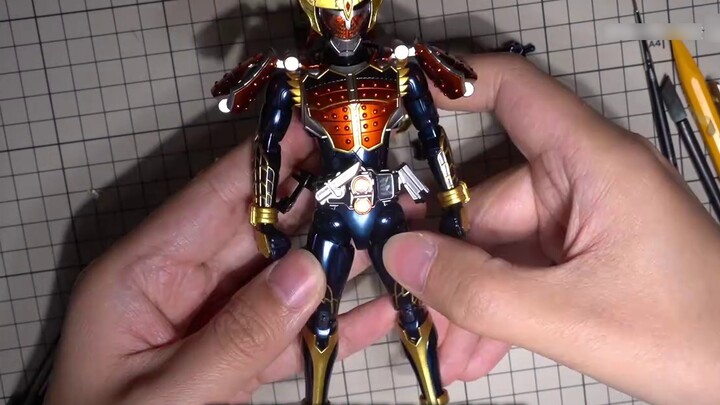 【Model making】BANDAI figure-rise Standard Kamen Rider Gaim production sharing Mr. Luo's return work