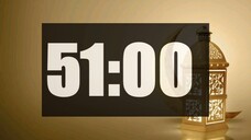 51 Minute Timer | Loud Alarm | Time call