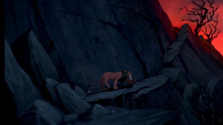 scar vs Simba lion king