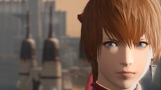 【ff14】舞者毕业CG，但是90级校服妹光~！