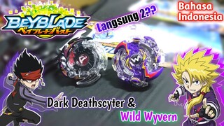 Review Beyblade Dark Deathscyter & Wild Wyvern merek SB | Mainan&Hobi Part 24 [BAHASA INDONESIA]