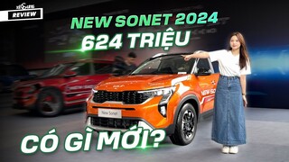 Những điểm mới trên Kia Sonet 2024: 624 triệu, có ADAS không?