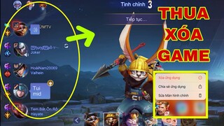 LIÊN QUÂN : Đang Chuỗi 10 Gặp Ngay Trận Rank 5 Xạ Thủ Tuyên Bố Thua Xóa Game Luôn :))