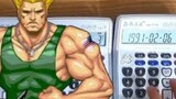Play Street Fighter 2 Guile theme song with 4 calculators