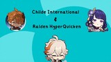 C0 Tartaglia International & C0 Raiden Shogun HyperQuicken | Genshin Impact Spiral Abyss 3.1
