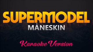 SUPERMODEL - Måneskin (Karaoke/Instrumental)