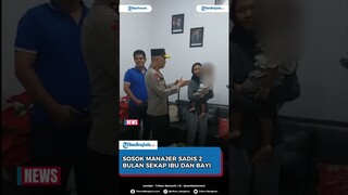 Sosok Manajer Sadis 2 Bulan Sekap Ibu dan Bayi di Kandang Anjing, Gelagapan Dicecar Depan Polisi