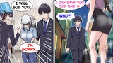 I Saved A Hot Janitor From My Rude Boss, And This Time She Is Saving Me (RomCom Manga Dub)