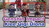 [Genshin Impact MMD] Pico Pico Tokyo/ Klee, Qiqi And Diona Are Dancing In LZUFE