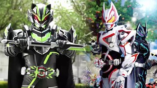 Transformasi hitam Kamen Rider Geats Kagewa: bentuk depan rubah kutub hitam, wujud umum Kagewa!