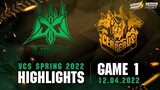 Highlights LX vs CES [Ván 1][VCS Mùa Xuân 2022][12.04.2022]