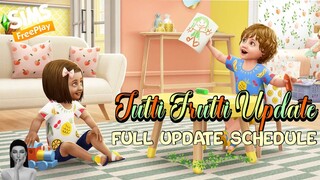 The Sims FreePlay - Tutti Frutti Update Full Schedule Walkthrough ( Early Release)