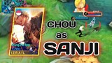 CHOU as SANJI (One Piece)