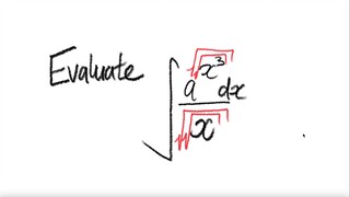 exp integral ∫a^(√√x^3)/√√x dx