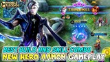New Hero Aamon Duke Of Shard Gameplay - Mobile Legends Bang Bang