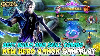 New Hero Aamon Duke Of Shard Gameplay - Mobile Legends Bang Bang