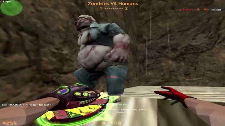 Counter Strike: Zombie Escape Mod - ze_escape_remake_ze On NeverDie ZE | 1080 60FPS+