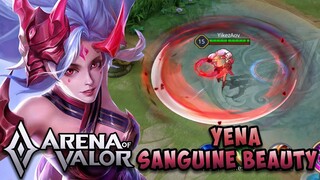 YENA: SANGUINE BEAUTY (NEW SKIN) | AOV | ROV | LiênQuânMobile | 傳說對決