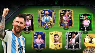 FICHAMOS TODAS LAS CARTAS DE LIONEL MESSI EN FC MOBILE 🔥🐐