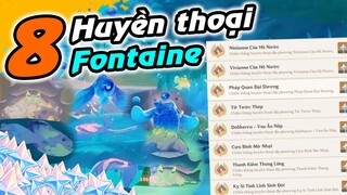 GI 4.0 | Chiến thắng 8 Huyền Thoại Fontaine - Combo 8 Thành Tựu | Thành Tựu Fontaine