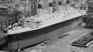 When LEGO 10294 Titanic appears at the shipyard - see how it is assembled