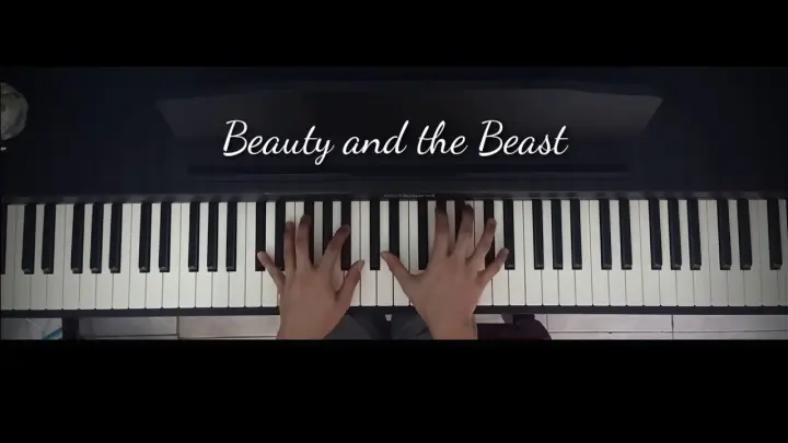 Ariana Grande, John Legend - Beauty and the Beast | Piano Cover with Violins (with Lyrics)