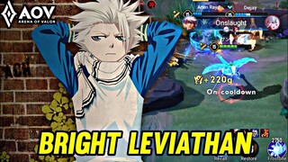 AOV : BRIGHT/TOSHIRO GAMEPLAY | BRIGHT LEVIATHAN - ARENA OF VALOR LIÊNQUÂNMOBILE ROV