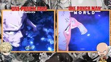 One Punch Man Anime vs One Punch Man World (Game) Comparison - Dreamworld Scene