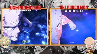 One Punch Man Anime vs One Punch Man World (Game) Comparison - Dreamworld Scene