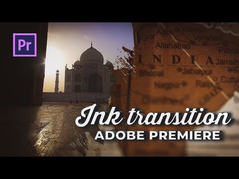 Tutorial Ink Transition Effect For Adobe Premiere Pro