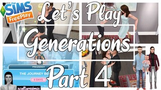 Lets Play - The Sims FreePlay Generations (Part 4) Ooops Shes Pregnant | XCultureSimsX