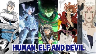 HUMAN, ELF & DEVIL VS DARK TRIAD | SAMBIL NUNGGU REVIEW BLACK CLOVER 266