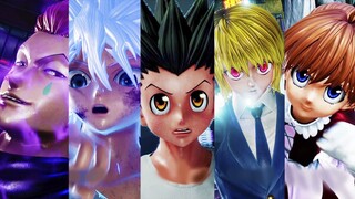 All Hunter X Hunter Characters Special Attacks & Awakenings | JUMP FORCE