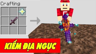 Minecraft Nhưng Đố Ai Có Kiếm Địa Ngục Cực Mạnh Này