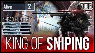 Most Intense Sniping Massacre In PUBG MOBILE😎  | EPIC 1 vs 4 GAMEPLAY! | PUBG MOBILE