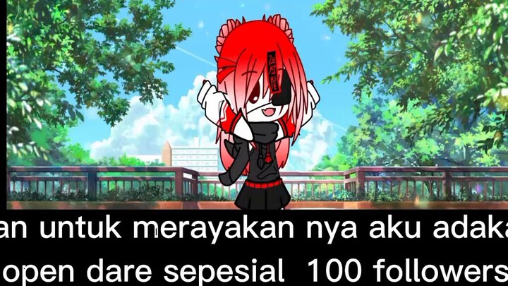 open dare sepesial 100 followers|baca deskripsi