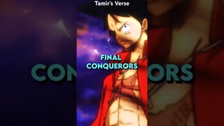 Who Will Become The FINAL Conquerors Of The New Generation?!? #anime #onepiece #luffy #shorts