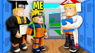 Joining NARUTO School! (Roblox)