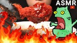 ASMR Fire Spicy Chicken Mukbang | Gà Rán Cay Nước Sốt Lửa & Sốt Mayonnaise | Jack ASMR