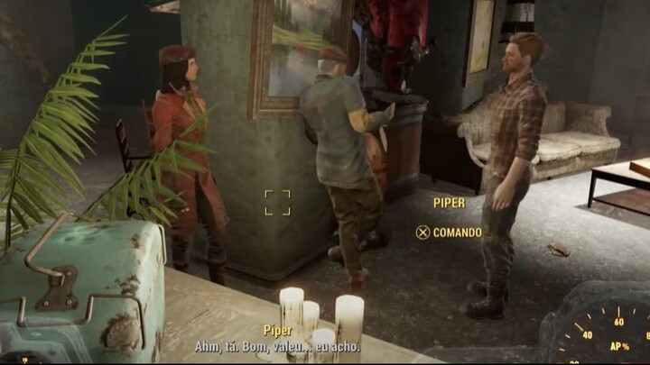 Piper interviewing Diamond City Residents(Fallout 4)