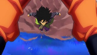 GOKU entrena a BROLY en el planeta de BILLS en DRAGON BALL SUPER