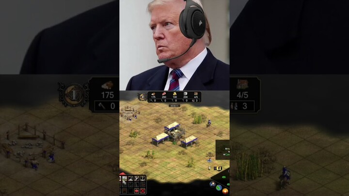 Biden and Trump play Age of Empires