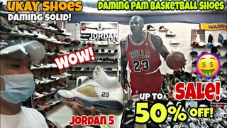 SALE!UKAY SHOES na HALOS PURO JORDAN!fashion alley 88 bukas na ulit!shopwise cubao