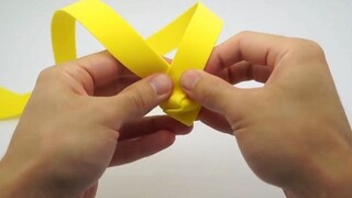 Origami bintang di pohon Natal (Bagian 1) sangat sederhana!