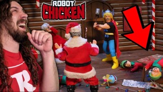 Robot Chicken FUNNY Christmas Moments Reaction!