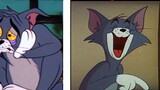 Gunakan Tom and Jerry untuk membuka iklan patung pasir dan masuk dan tertawa.