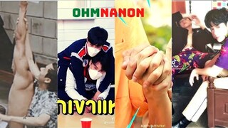 [OhmNanon]📌p2 |💚❤ mắc mớ gì mà cứ dính nhau hoài vậy 2 anh😐,rén đi chứ🤣 📌Tiktok Couple #ohmnanon