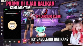 PRANK BILANG MANTAN NGAJAK BALIKAN 🤣 IKY LANGSUNG NGAMBEK😱