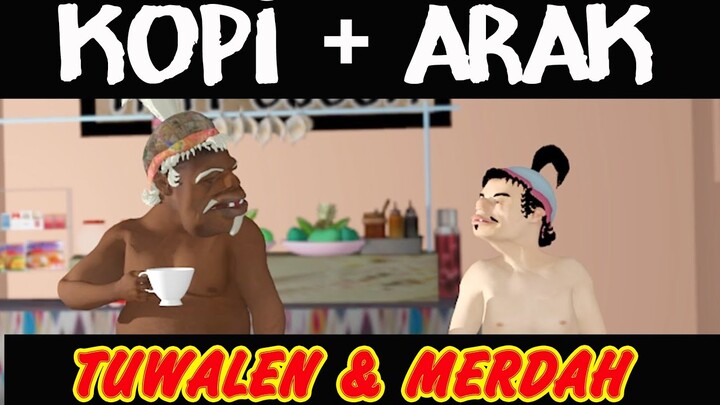 KOPI + ARAK - TUWALEN MERDAH  - PUSANIMATION @Cenk Blonk