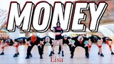 LISA(BLACKPINK)-MONEY俄罗斯小姐姐商场超炸翻跳dance cover by HipeVisioN路演kpop in public